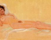 弗朗齐歇克库普卡 - Lying naked, Gabrielle